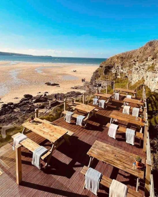Unique 4Bed Large Central Hayle Cottage Nr St Ives ภายนอก รูปภาพ